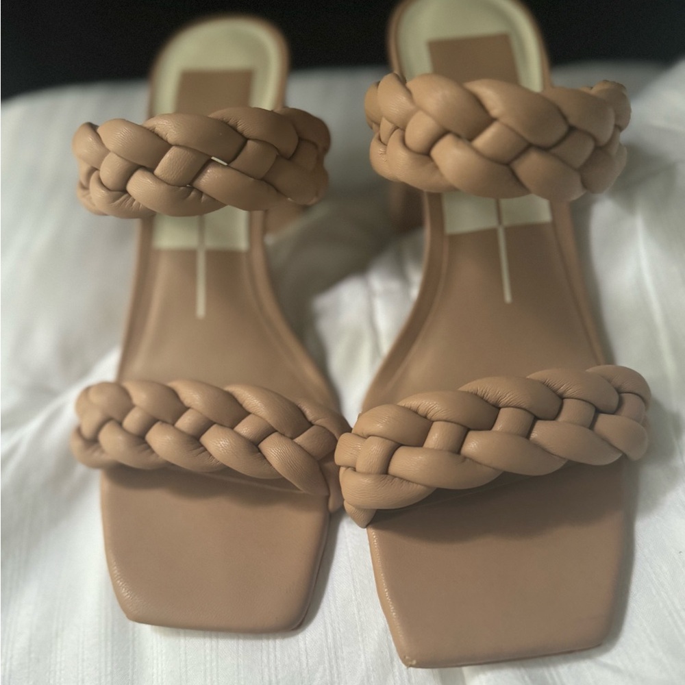 Dolce Vita Braided Paily heeled sandal
